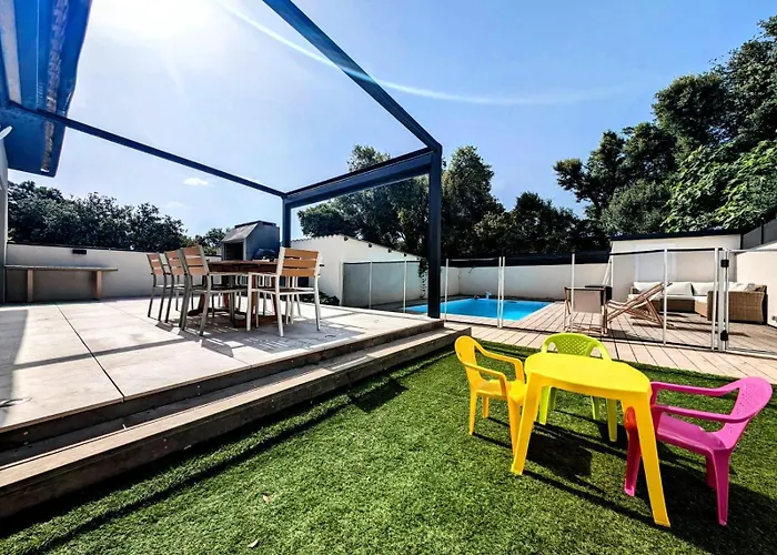 Plein Sud, Clim Et Piscine, 6 A 8 Personnes 度假居 Boisseron